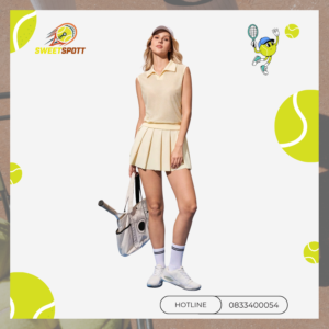 Áo tank top thể thao nữ CourtClass – Thoáng mát, năng động, dễ phối