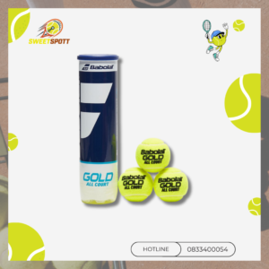 Banh Babolat GOLD hộp 4 trái