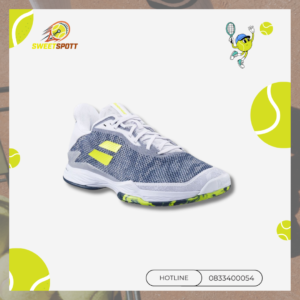 Giày Tennis Babolat JET TERE All Court White/Darkblue