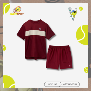 Bộ Quần Áo Cộc Tay Nam Nam Fila Tennis Essentials