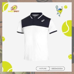 Áo Tennis Nam ASICS Phối Màu Thể Thao Cao Cấp